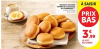 BEIGNETS FOURRÉS POMME OU CHOCOLAT OU FRAMBOISE