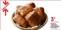 PAINS AU CHOCOLAT OU CROISSANT PRIX MINI