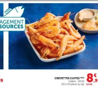 CREVETTES CUITES