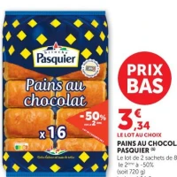 PAINS AU CHOCOLAT PASQUIER
