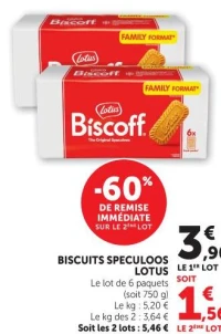 BISCUITS SPECULOOS LOTUS