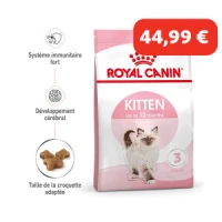ROYAL CANIN Kitten pour chaton Croquettes Chat 4 kg
