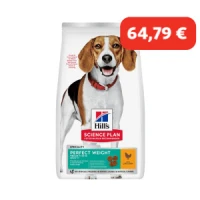 Hill's Science Plan croquettes pour chien, Perfect Weight, Medium Adult, au poulet 12 kg