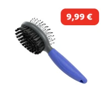 AniOne Double brosse pour petits animaux