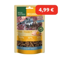 REAL NATURE WILDERNESS Snack viande Training 150g Pure Turkey : dinde courge, patates douces et carottes