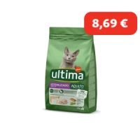 Ultima Stérilisé Adulte avec du Poulet 1,5 kg