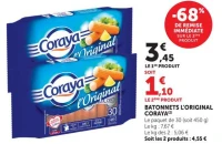 BATONNETS L'ORIGINAL CORAYA