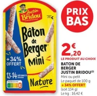 BATON DE BERGER JUSTIN BRIDOU Mini ou petit