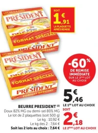 BEURRE PRÉSIDENT
