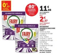 DETERGENT VAISSELLE MACHINE FAIRY (A)