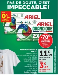 LESSIVE ARIEL PODS 4 EN 1 (A)