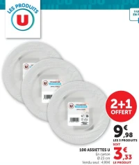 100 ASSIETTES U
