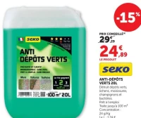 ANTI-DÉPÔTS VERTS