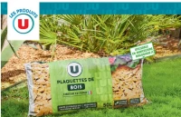 PLAQUETTES DE BOIS