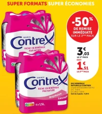 EAU MINERALE NATURELLE CONTREX