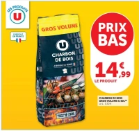 CHARBON DE BOIS GROS VOLUME U 50L