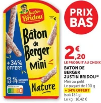 BATON DE BERGER JUSTIN BRIDOU