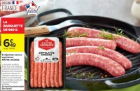 8 chipolatas natures supérieures MAITRE JACQUES