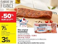 Ribs original MADRANGE