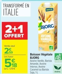 Boisson Végétale BJORG