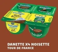 DANETTE X4 NOISETTE TOUR DE FRANCE