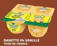 DANETTE X4 VANILLE TOUR DE FRANCE