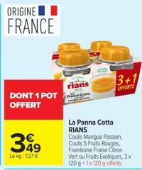 La Panna Cotta RIANS