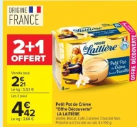 Petit Pot de Crème "Offre Découverte" LA LAITIÈRE