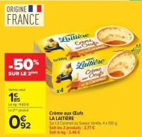 Crème aux Œufs LA LAITIÈRE
