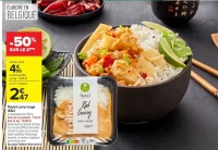 Poulet curry rouge ISALI