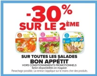 SUR TOUTES LES SALADES BON APPÉTIT