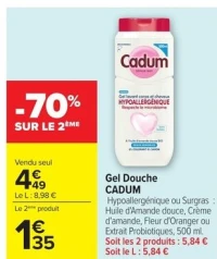 Gel Douche CADUM