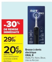 Brosse à dents électrique ORAL B