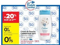 Crème de Douche CARREFOUR SOFT