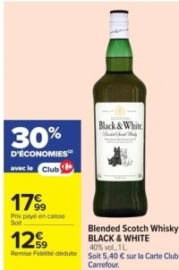 Blended Scotch Whisky BLACK & WHITE
