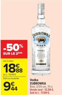 Vodka ZUBROWKA