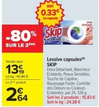 Lessive capsules(d) SKIP
