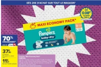 Couches "Maxi Economy Pack" PAMPERS