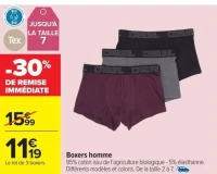 Tex Boxers homme