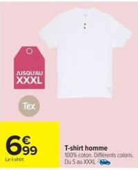 Tex T-shirt homme