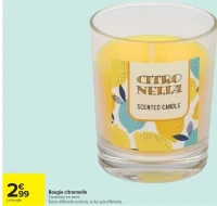Bougie citronnelle