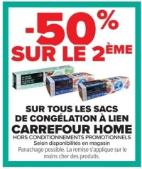 SACS DE CONGÉLATION À LIEN