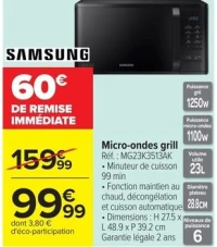 Micro-ondes grill