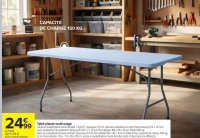 Table pliante multi-usage