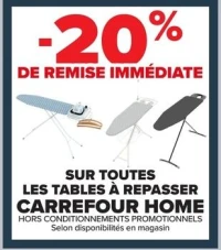Tables à repasser