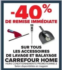 Accessoires de lavage et balayage