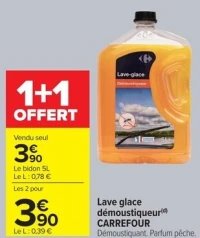 Lave glace démoustiqueur CARREFOUR
