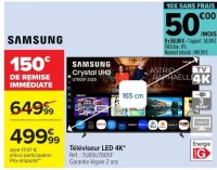 Téléviseur LED 4K*