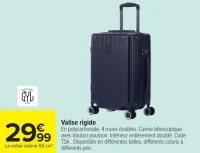 Valise rigide