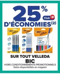 SUR TOUT VELLEDA BIC